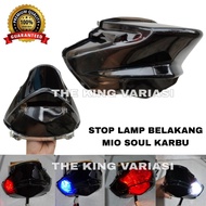 MIO SOUL CARBON REAR STOP LAMP SER SOCKET AND STOPLAMP MIO SOUL CARBON BLACK MICA RIBEN ELEGANT LOOK