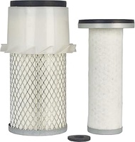 EZROAD Outer Inner Air Filter Set AM108243 M94734 Compatible with John Deere 455 F911 F912 F915 F925