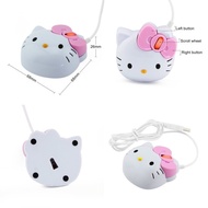 <AZs>Wired Mouse-Hello Kitty Cat Head - Dolphin Wired Mouse - Rabbit Wired Mouse - Panda Wired Mouse