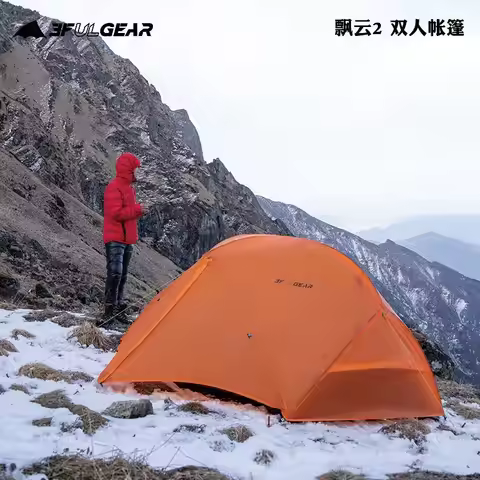 3F UL Gear piaoyun2 2p Lightweight trekking tent,anti-storm tent,Lightweight Backpacking Tent,Heavy 
