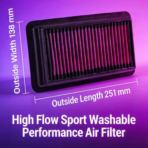 For Honda Civic Si X CR-V FC FK FC1 FK8 1.5T L15B 2014-2022 High Flow Sport Washable Performance Air