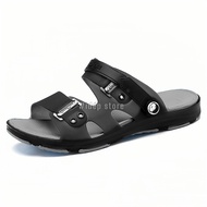 Giày Sandal Nhựa EVA Quai Ngang Siêu Nhẹ Chống Trượt Đi Mưa Đi Biển Mùa Hè Cho Nam Maipy- G037