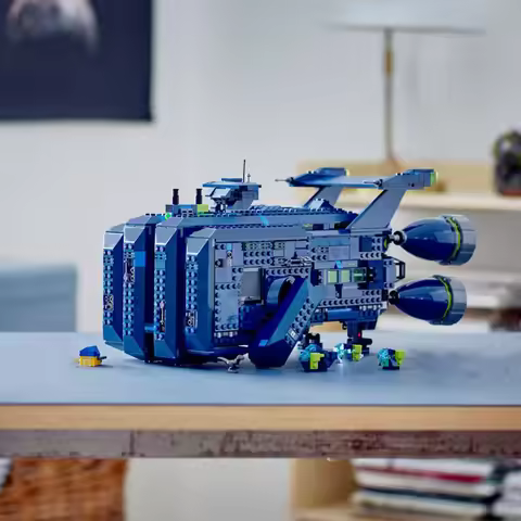 1826PCS MOC The Rexcelsior! Assembling building blocks Educational toys kids gifts Ornaments Collect