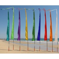 Balinese Flags 7 Meters High, Plain Color