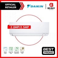 *PM FOR STOCK* WIFI Daikin 1.0HP-2.5HP Inverter Air Conditioner (R32 Gas) - FTKF-B Series With WIFI 