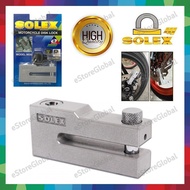 Solex GENUINE High Quality Premium 9030 Heavy Duty Motorcycle Security Disk Lock / kunci disc Lock M
