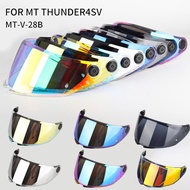 MT-V-28B Helmet Lens Visor Replacement Face Shield For THUNDER 4 SV Motorcycle Replace Extra Lens MT