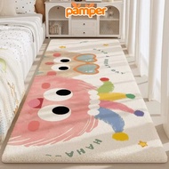 Soft Fleece Floor Mat, PAMPER Anti-Slip Bedroom Floor Mat, Bedroom Decor