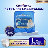 Confidence Extra Absorb L 8 Adult Diapers