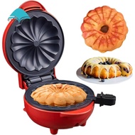 Mini Cake Maker   Double-Sided Heating Portable Bundts Cake Maker  Electric Cupcake Maker for Breakf