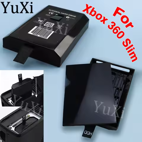 1Pc Hard Drive Disk Case For Xbox 360 Slim Game Console Internal HDD Harddisk Shell Cover For XBOX36