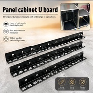 Heavy Duty Steel Rack Rail Diy Assembly Rack Rails Kit 10U U-Shaped Fixing Board 8U 12U Pair Kit