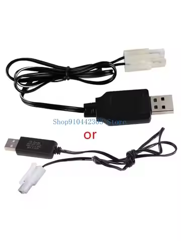 L4MD Charging Cable Ni-Cd Ni-MH Batteries KET-2P Adapter 8.4V 250mA Remote Control