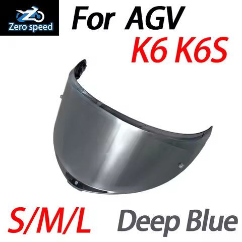 Visor For visiera agv k6s Uv Protevtion Motorcycle Helmet Shields Replacement Viseira Capacete Casco