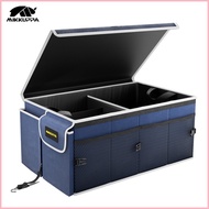 $ MIKKUPPA 65L Car Trunk Organizer Foldable Storage Box Cargo Luggage Grocery Tool Organizer with V