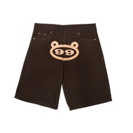 "CHOCO" JORTS BROWN/CREAM 99CLOVER