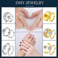 DMY Jewelry Cincin Tunangan Emas Asli 2 Gram Ada Surat/Cincin Emas