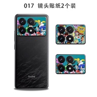 Mi K70 Supreme Edition Camera Sticker Transparent Anti-Scratch Hollow out Frosted Cartoon Lens Decal