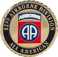 United States Army 82nd Airborne Division All American Challenge Coin