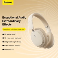 Baseus D05 Wireless Headphone 3D Spatial Audio Headset 40mm Driver Foldable Over Ear Headphone 70H