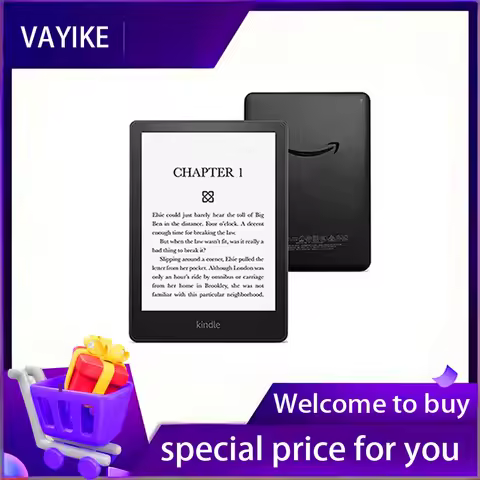 Kindle 10th E-book Reader 6 Inch E-ink Touchscreen E-book with Backlight Kindle Paperwhite Younger R