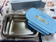 全新藍色角落小夥伴 304不銹鋼餐盒 收納盒，約700ml，電鍋、烤箱、洗碗機及冰箱冷藏，質感超好的！