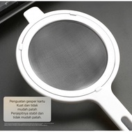 Tea Strainer Coffee Grounds Strainer/ Stainless Steel MPASI Strainer/ Plastic Handle MPASI Strainer 