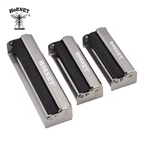 HORNET 70MM/78MM/110MM Portable Metal Cigarette Rolling Machine Rolling Machine Cigarette Maker Roll