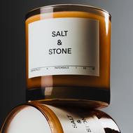 美國 SALT &amp; STONE 天然香氛蠟燭 葡萄柚廣藿香