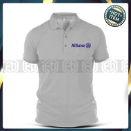 Allianz Insurance / Company Corporate / Embroidery / Uniform / Seragam / Event Baju Polo T Shirt Tsh