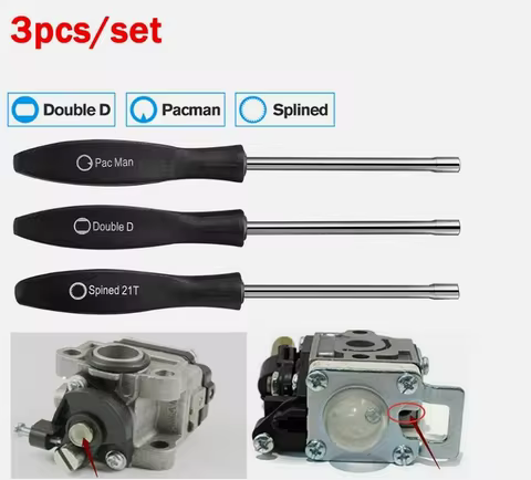 Professional 3x Carburetor Adjusting Tool Screwdriver 2 Cycle For Poulan Husqvarna Craftsman Echo