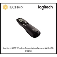 Logitech R800 Wireless Presentation Remove With LCD Display, Timer Feature, Green Laser Pointer