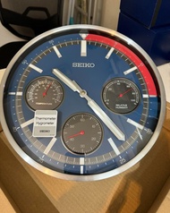 佐敦門市 現貨 100% 全新 精工 Seiko Wall Clock QXA822S QXA QXA822 Diver style 潛水風格 溫度計 濕度計 Thermometer Hygromet