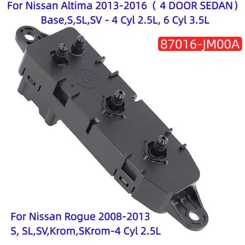 ​For Nissan 13-16 Altima & 08-13 Rogue Left Driver Power Seat Control Switch OEM 87016-JM00A NEW