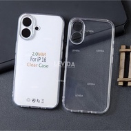 iphone 16 iphone 16 Plus iphone 16 Pro iphone 16 Pro Max Softcase Clear 2.0mm Case BENING iphone 16 