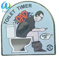 FUHUI Toilet Bowl Timer, 5 Minute Format, Classic Decorative Portable Timer