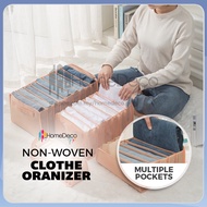 6/7/9/11 Slots Socks Underwear Storage Box Bra Organizer Drawer Slots Dormitory Closet Organizer