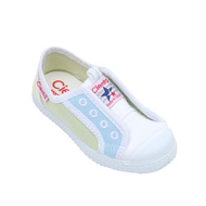 Cienta Kids Doble Velcro Puntera Tintado Sneakers Kids Shoes (Green Sky Lemon)