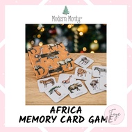 [Authentic] Modern Monty Africa Memory Card Game | Christmas Gift