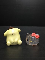 Sanrio 2024年 Hello Kitty 介指 指環 PomPomPurin 布丁 布甸狗公仔擺設 ((每件))