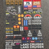 RC Climbing 1/8/10/12/14 TRX4SCX10 Sponsor Transfer Sticker Simulated Off-Road 318 Decorative Car St