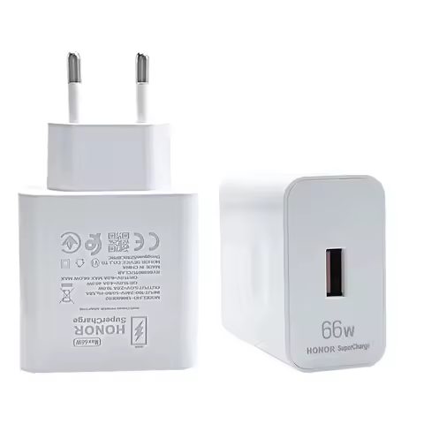 Original HONOR 66W EU US Charger Super Charge Fast Wall Adapter 6A USB Cable For Honor 60 90 80 Pro 