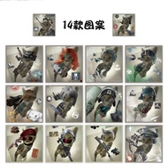 Genius Kitten Delta Sticker Roll Funny Funny Funny Abstract diy Sticker Same Table Intersection Stic