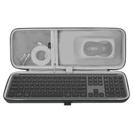 Geekria Keyboard Carrying Case Hard Shell Protective Travel Bag for Logitech K950 Wireless Keyboard