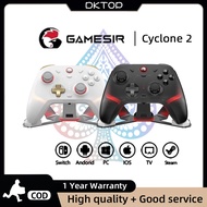 GameSir Cyclone 2 Wireless Switch Controller Bluetooth Gamepad with Hall Effect for Nintendo Switch 