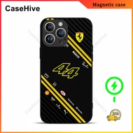 Scuderia F1 Lewis Hamilton LH44 Phone Case for iPhone 17 Pro Max / iPhone 16 Pro Max / 15 Pro Max / 