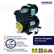 SHIMIZU PS-230 BIT Automatic Water Jet Pump / Pompa Air Otomatis Sumur Dangkal 200 Watt