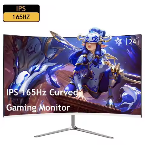 24" IPS 165hz monitors gamer 1080p HD gaming monitors PC LCD Curved screen monitor for desktop displ