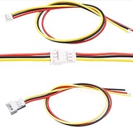 JST MX 1.25mm 3 Pin Connector, 20 PCS Male Plug and 20 PCS Female Socket, Micro Wire Connectors with