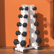 Dumbbell Rack Household Dumbbell Men's Three-Layer Dumbbell Small Bracket Support Storage Gym Commer